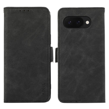 Чохол-книжка ABEEL Color Block Magnetic RFID Leather Google Pixel 9a - чорний