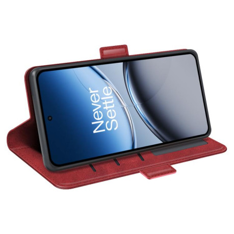 Чохол-книжка Dual-side Magnetic Buckle для OnePlus Nord 4 - червоний