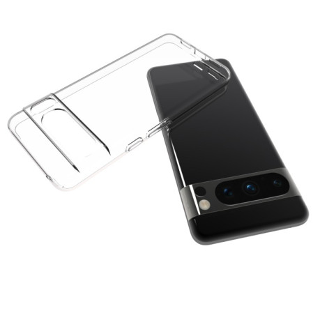 Протиударний чохол Waterproof Texture для Google Pixel 8 Pro - прозорий