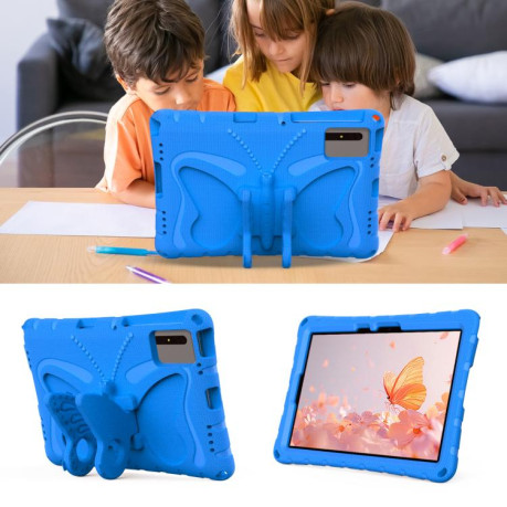 Противоударный чехол Butterfly Bracket EVA для Xiaomi Redmi Pad 2 /SE 11 2025 - синий