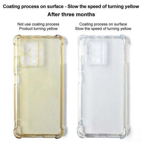 Чехол imak Shockproof Airbag для Motorola Moto G05 4G - прозрачный