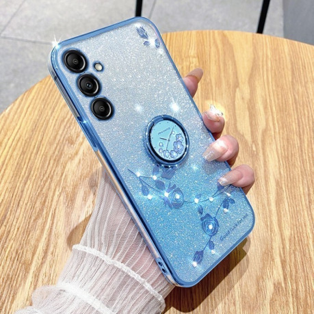 Протиударний чохол Gradient Acrylic для Samsung Galaxy S25+ 5G - синій