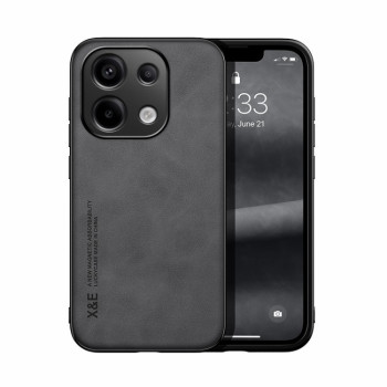 Протиударний чохол Skin Feel Magnetic для Xiaomi Redmi Note 14S/ 13 Pro 4G / POCO M6 Pro 4G - темно-сірий