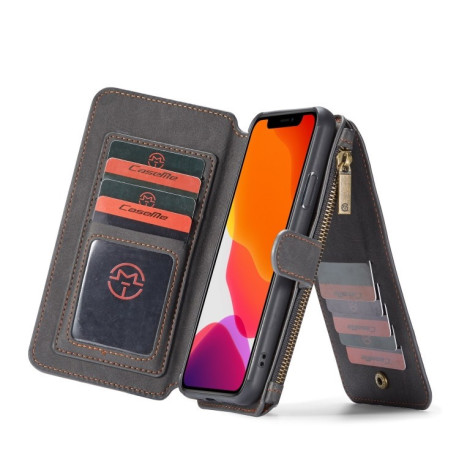 Кожаный Чехол-кошелек CaseMe-007 на iPhone 11 Pro - Черный