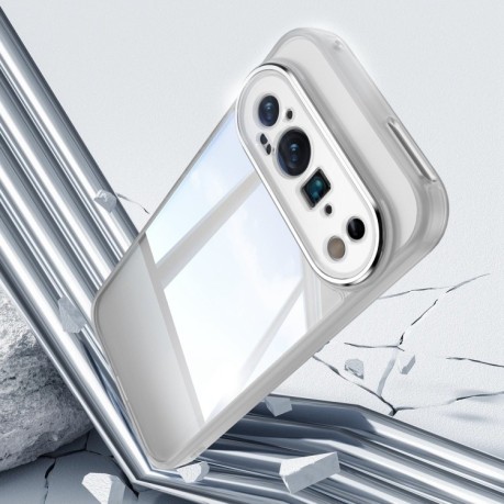 Протиударний чохол Acrylic Hybrid TPU Armor Shockproof для Google Pixel 9 Pro XL - прозорий