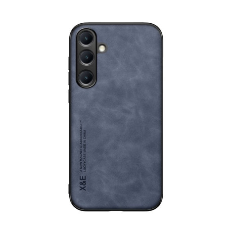 Противоударный чехол Skin Feel Magnetic для Samsung Galaxy S25 5G - синий