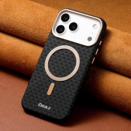 Чохол Eseble L3 з захистом камери та функцією MagSafe на iPhone 17 Pro Max — чорний