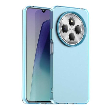Противоударный чехол Candy Series для Xiaomi Redmi 14C 4G/Poco C75/Redmi A4 5G - синий