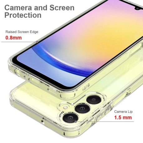 Акриловый противоударный чехол HMC для Samsung Galaxy A25 5G - прозрачный