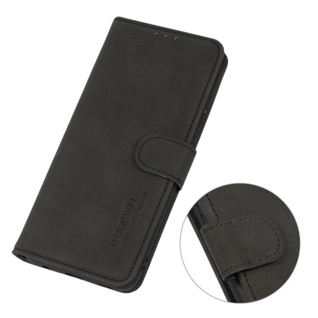 Чехол-книжка KHAZNEH Matte Texture для OnePlus 10 Pro - черный