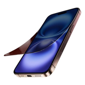 Защитное стекло Benks Zero Sense Series Privacy Series для iPhone 16 - черное