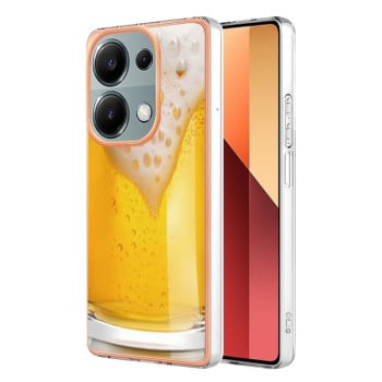 Противоударный чехол Electroplating IMD для Xiaomi Redmi Note 14S/ 13 Pro 4G / POCO M6 Pro 4G - Beer