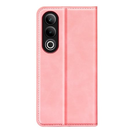 Чохол-книжка Retro Skin Feel Business Magnetic на OnePlus Ace 3V - рожевий
