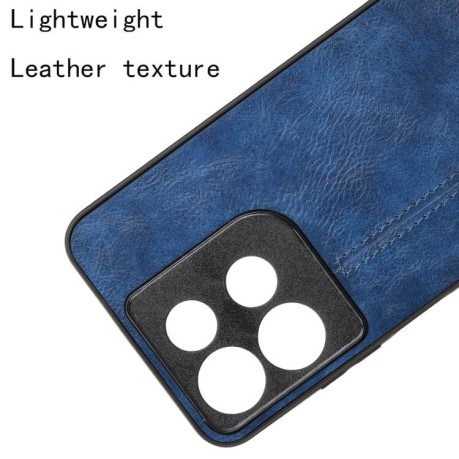 Чохол із простроченням Sewing Cow Pattern на Motorola Moto G15 / G15 Power - синій