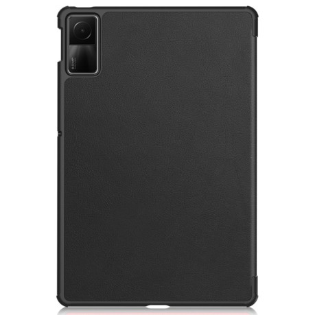 Чохол-книжка Solid Color Custer для Xiaomi Redmi Pad SE - чорний
