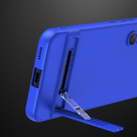 Противоударный чехол GKK Three Stage Splicing на Samsung Galaxy S23 FE 5G - синий