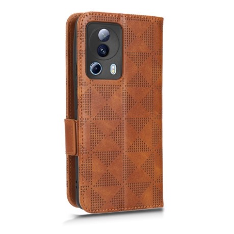 Чохол-книжка Symmetrical Triangle для Xiaomi 13 Lite / Civi 2 - коричневий