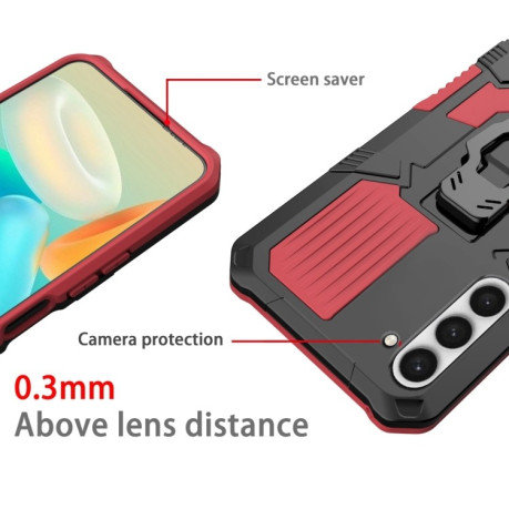 Противоударный чехол Armor Warrior для Samsung Galaxy S23+Plus 5G - красный