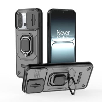Противоударный чехол Sliding Camshield для OnePlus 13T 5G - черный
