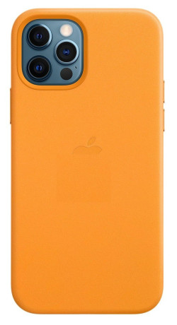 Шкіряний Чохол Leather Case California Poppy для iPhone 12 | 12 Pro (без MagSafe)