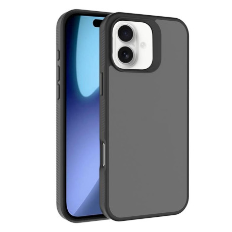 Чехол Kalebol Frosted PC Hybrid TPU для iPhone 17 - черный