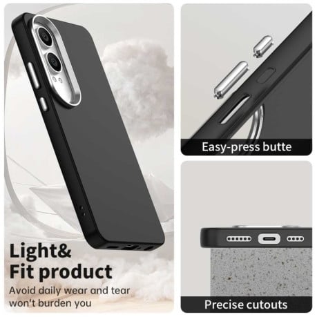 Протиударний чохол Colorful Series з посиленими кутами та бортиками на OnePlus Nord CE4 Lite - чорний