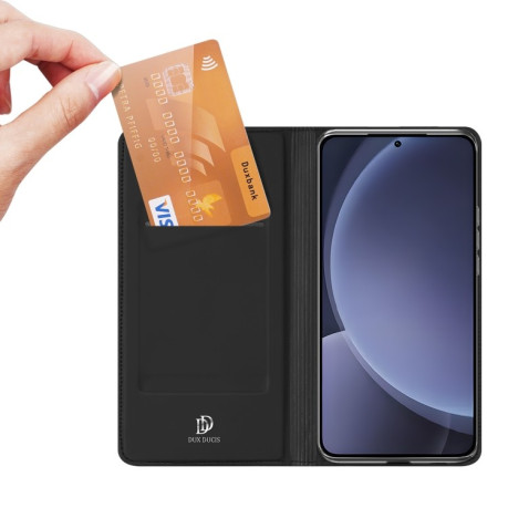 Чехол-книжка DUX DUCIS Skin Pro Series на Samsung Galaxy S25 5G - черный