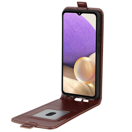 Флип-чехол R64 Texture Single на Samsung Galaxy A53 5G R64 - коричневый