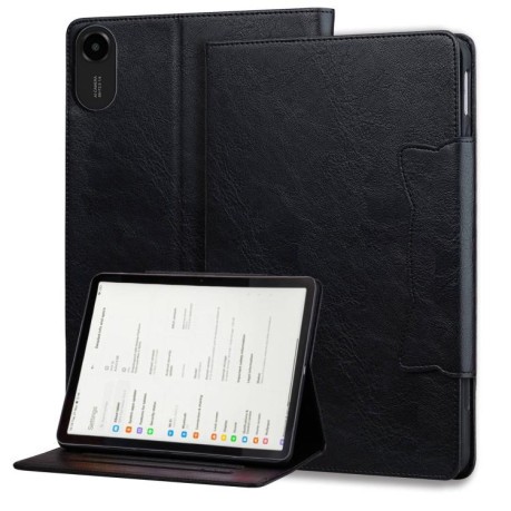 Чехол-книжка Cat Buckle Leather на Xiaomi Redmi Pad 2 - черный