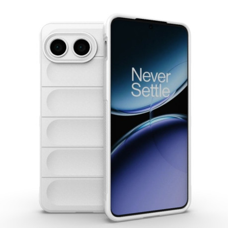 Силиконовый чехол Magic Flannel для OnePlus Nord 4 5G Global - белый