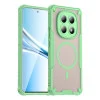 Противоударный чехол Armor Glaze с MagSafe гибридный на Xiaomi Redmi Note 15 4G / 5G /Poco M8  — зелёный