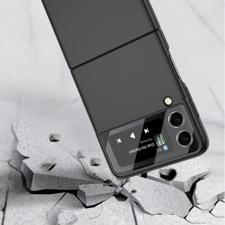 Противоударный чехол GKK Ultra-thin для Samsung Galaxy Z Flip3 5G - черный