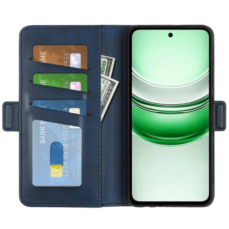 Чохол-книжка з двосторонньою магнітною застібкою на Realme C71 4G - синій