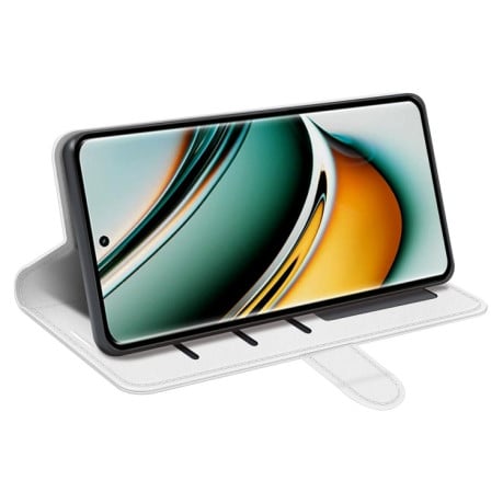 Чохол-книжка R64 Texture Single для Realme 11 Pro 5G/11 Pro+ 5G - білий