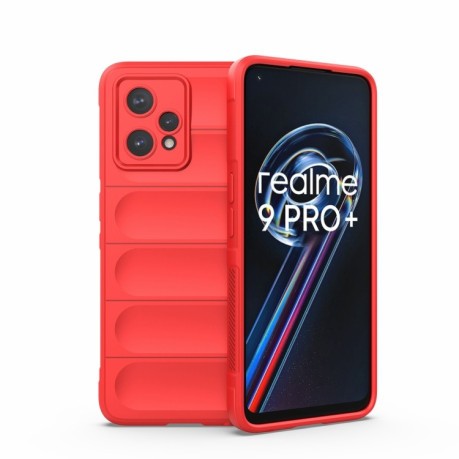 Силиконовый чехол Magic Flannel для Realme 9 Pro Plus/ Realme 9 4G - красный