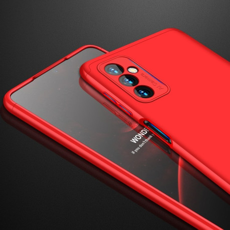 Противоударный чехол GKK Three Stage Splicing на Samsung Galaxy M52 5G - красный