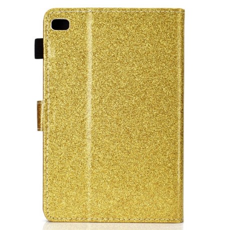 Чохол-книжка Varnish Glitter Powder на iPad Mini 1/2/3/4/5 - золотий