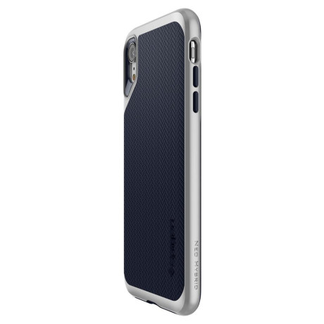 Чохол Spigen Neo Hybrid на iPhone XR-Satin Silver