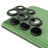 Захисне скло на камеру ENKAY 9H Aluminium для Samsung Galaxy S23 Ultra - зелене
