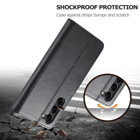 Чехол книжка LCIMEEKE Calf Texture на Samsung Galaxy S25+ 5G - черный