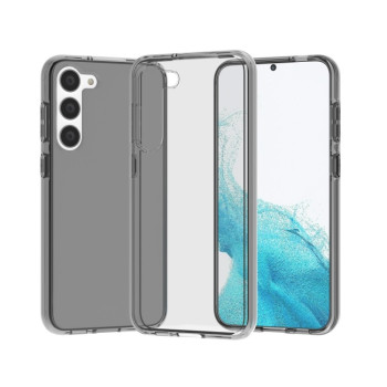 Противоударный чехол Terminator Style Glitter для Samsung Galaxy S23+ 5G - черный
