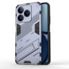 Протиударний чохол Punk Armor з підставкою на Realme C63 4G Global - сірий