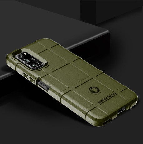 Противоударный чехол HMT Full Coverage на Realme 7 Pro - армейский зеленый