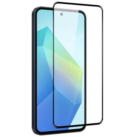 Защитное стекло NORTHJO A++ Screen Protector Full Glue Silk Printing на Samsung Galaxy A56 5G - черное