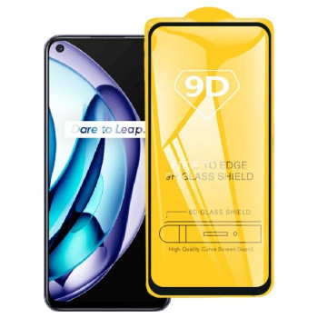 Защитное стекло 9D Full Glue Full Screen на Realme 9 Pro/OnePlus Nord CE 2 Lite 5G - прозрачное