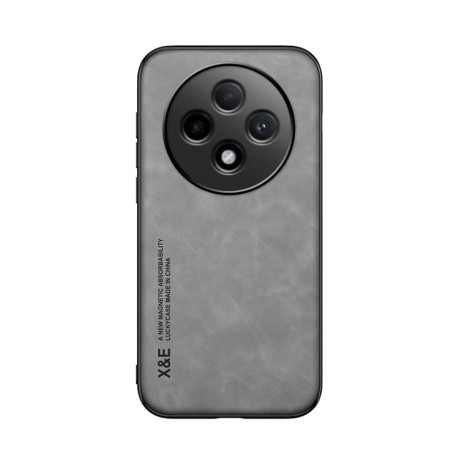 Противоударный чехол Skin Feel Magnetic для OPPO Reno12 F/12 FS 5G - серый