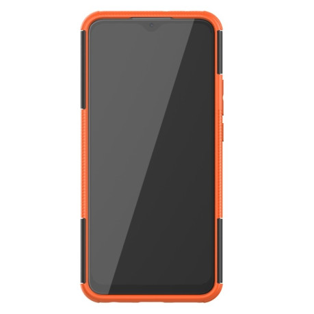 Чохол протиударний Tire Texture на Xiaomi Redmi 9 - помаранчевий