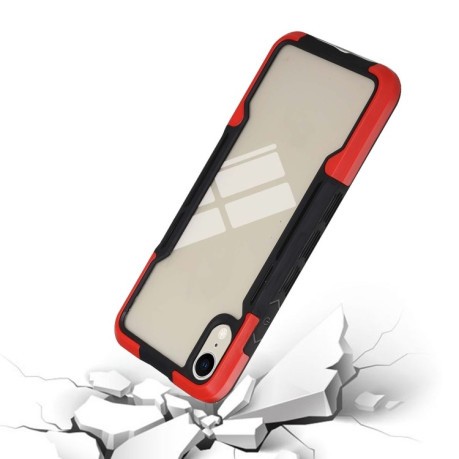 Противоударный чехол Acrylic 3 in 1 для iPhone XR - красный