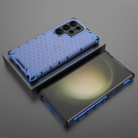 Протиударний чохол Honeycomb на Samsung Galaxy S24 Ultra 5G - синій