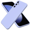 Силиконовый чехол Solid Color Liquid Silicone на Samsung Galaxy A35 5G - фиолетовый